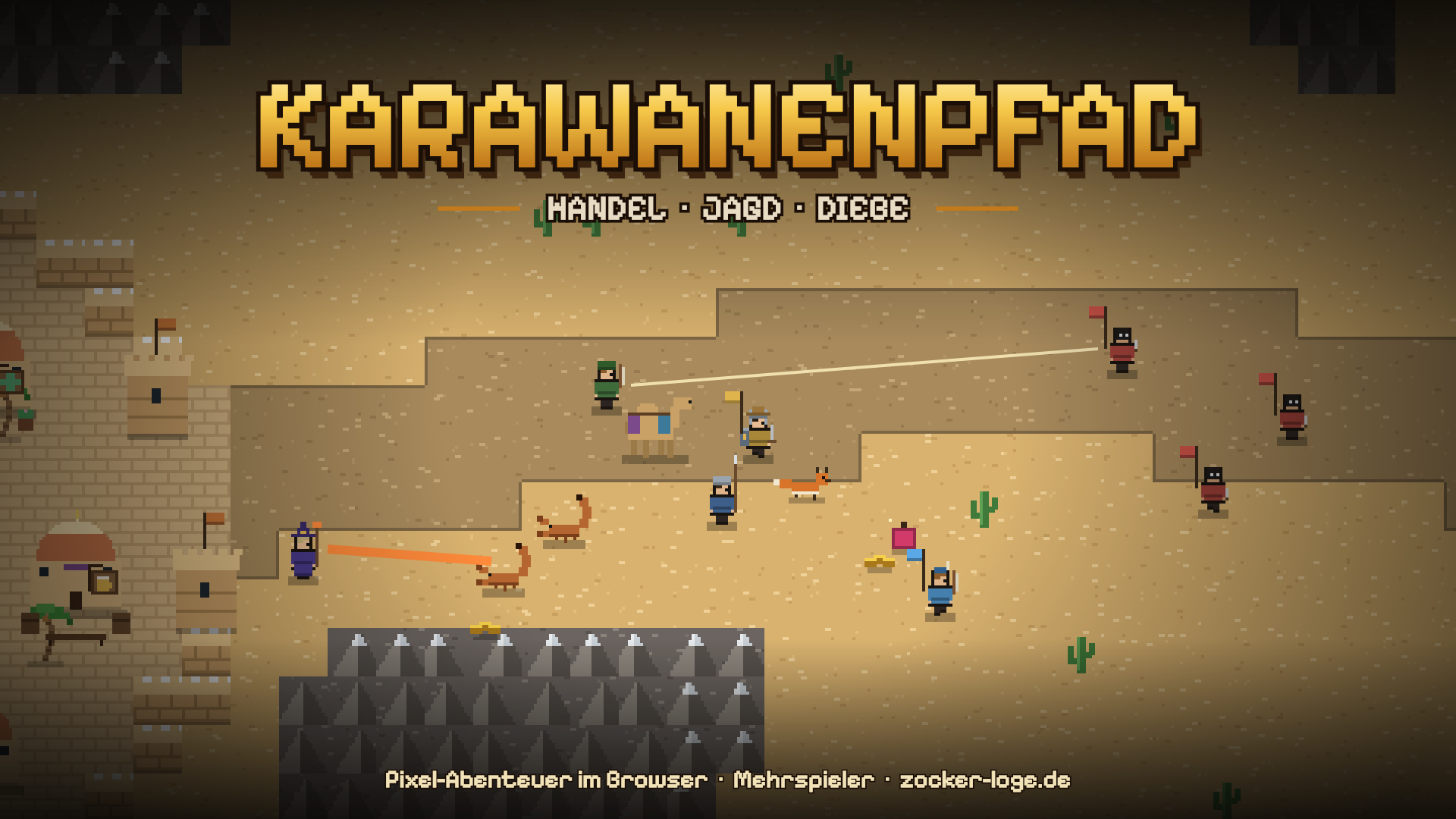 Karawanenpfad – Handel, Jagd & Diebe Media